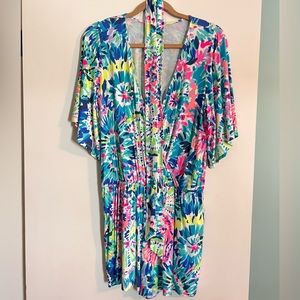 Lilly Pulitzer Multi Dive In Romper
